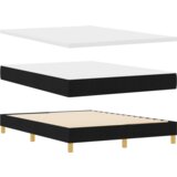  Krevet s opruga kutije Crna i Bijela i Crna 160 x 200 cm | shoptok.hr