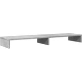  Stalak za monitor boja betona 100x27x10 cm konstruirano drvo | shoptok.hr