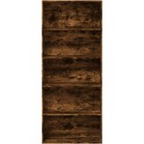  Ormar za knjige dimljeni hrast 80x30x189 cm konstruirano drvo | shoptok.hr