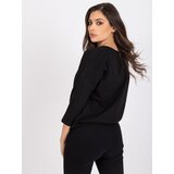 RUE PARIS Blouse-RV-BZ-7547.12P-black | Shoptok.si