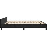  Okvir za krevet s uzglavljem crni 180x200 cm baršunasti | shoptok.hr