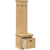  Ormar za hodnik s ladicama BODO Medeno smeđa 50 x 40 x 156 7 cm | shoptok.hr