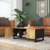  Stolić za kavu 100x54x40 cm od drva manga i konstruiranog drva | Shoptok.si