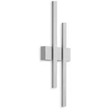 Lampa LED zidna 2x4W 313204TF srebrna