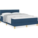  Vzmetnica na okvirju z vzmetnico modra 140x200 cm tkanina, (22082380) | Shoptok.si