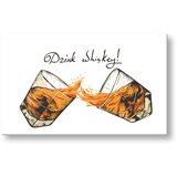  Slike na platnu sa tekstom Drink whiskey (moderne slike sa) | shoptok.hr