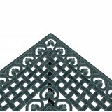 Vrtni stol zeleni 80x80x75 cm od lijevanog aluminija | shoptok.hr