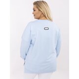 RELEVANCE Sweatshirt-RV-BZ-A599.82-light blue | Shoptok.si
