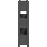  Sadilica siva 77x25x104,5 cm od masivne borovine | shoptok.hr