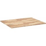 Stolna ploča 100x80x2 cm pravokutna od masivnog drva bagrema | shoptok.hr