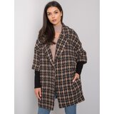 RUE PARIS Coat-CHA-PL-0466.05X-grey-black | Shoptok.si