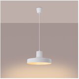 Nice Lamps Bela viseča svetilka ø 35 cm Vito – | Shoptok.si