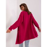 Italy Moda Cardigan-DHJ-SW-1009.09P-Fuchsia | Shoptok.si