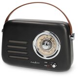 Nedis RDFM2600BK - Retro FM radio 3W/5V 1500 mAh | Eponuda.com