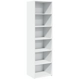 Furnova Visoka omara bela 50x41x185 cm inženirski les, (21954939) | Shoptok.si
