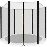  INLEA Zaštitna mreža za trampolin PREMIUM Jump, ukupni promjer 180 cm, za 6 stupova – crna | shoptok.hr