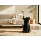 YES EVERYDAY Sijajno črna jeklena okrogla klubska mizica ø 30 cm Adelya – | Shoptok.si