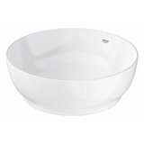 Grohe 103538SH00 Essence 40 x 40 cm okrogli beli nadpultni keramični umivalnik | Shoptok.si