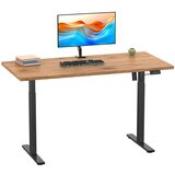 MID.YOU Dvižna Miza E-lona, Barva Hrasta, Črna, 140x50cm | Shoptok.si