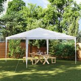 Šator za zabave 4 x 4 m bijeli | shoptok.hr