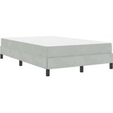 Box spring krevet Svijetlo siva 120 x 220 cm tkanina | shoptok.hr
