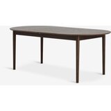  Trpezarijski sto 100x200/280 tamni hrast | Eponuda.com
