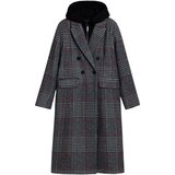 Desigual COAT_CAPUCHA_CHECK 25WWEW13 Siva Cijene