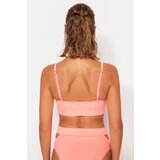 Trendyol Pomegranate Flower Textured Bikini Top | ePonuda.com