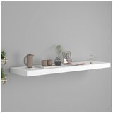  Stenska polica bela 90x23,5x3,8 cm MDF | Shoptok.si