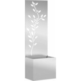  Privatnost u vrtu Srebrno 50 x 32 x 150 cm Pocinčani čelik | shoptok.hr
