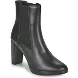 Geox Gležnjarji D WALK PLEASURE 85 ANKLE BOOTS Črna | Shoptok.si