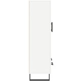  Visoka komoda bijela 69,5 x 31 x 115 cm od konstruiranog drva Slike