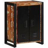 vidaXL Komoda večbarvna 55x35x70 cm trden predelan les | Shoptok.si