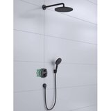 Hansgrohe 27961670 croma termostatski podometni komplet za tuš črni | Shoptok.si