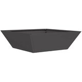  Vrtna saksija 5 pcs Crna 50 x 50 x 15 cm Čelična vrata | Eponuda.ba