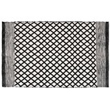 Wenko Kopalniški tepih Tara (50 x 80 cm, 100% recikliran, črno-bel) | Shoptok.si