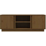 TV omarica medeno rjava 110x35x40,5 cm trdna borovina, (20732382) | Shoptok.si