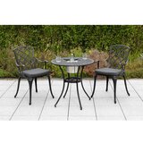 Gardenson Set Za Balkon Rhodos, Barva Grafita, 3-Delni | Shoptok.si
