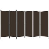 Maison Chic Paravan - Sobne pregrade 6-delni rjav 300x180 cm, (22111520) | Shoptok.si