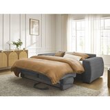 Bobochic Paris Tamno siva sofa za spavanje/sklopiva od samta 240 cm Hugo – | shoptok.hr