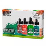 Green Stuff World acrylic inks set - opaque nature (x4) | ePonuda.com