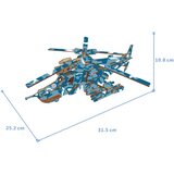  3d drvena slagalica - Helikopter - plava ajkula | ePonuda.com
