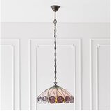 Endon 64176 - Luster na lancu Tiffany HUTCHINSON 1xE27/60W/230V prečnik 40 cm Cene