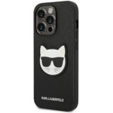 Karl Lagerfeld KLHCP14LSAPCHK za iphone 14 pro črna zaščita - choupette head | Shoptok.si