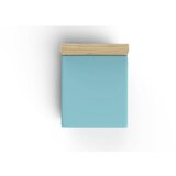  turquoise turquoise ranforce double fitted sheet (fr) (it) (es) (de) | ePonuda.com