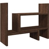  Organizator za pisalno mizo rjavi hrast 38,5x17x39 cm inž. les, (21413913) | Shoptok.si