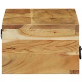 vidaXL Zidni TV ormarić 100x30x19 cm puno drvo bagrem Cijene