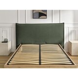 Bobochic Paris Zeleni podstavljeni tapecirani/od iverice bračni krevet s prostorom za odlaganje s podnicom 160x200 cm Charlie – | shoptok.hr