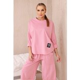 Kesi Women's set sweatshirt + pants Punto - dark powder pink Cijene