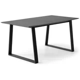 Hammel Furniture Crni proširiv blagovaonski stol s crnom pločom stola 90x165 cm Meza –